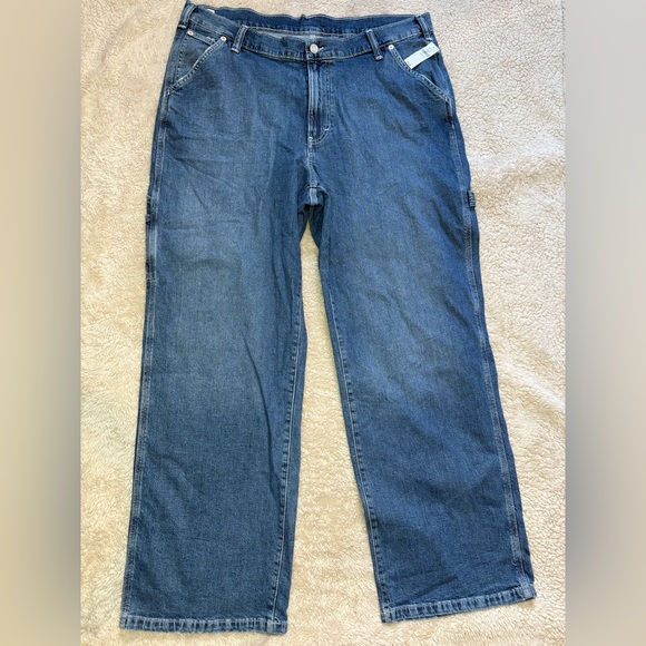 NWT GAP Mid Rise '90s Loose Carpenter Jeans - Picture 3 of 5